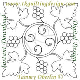 2230A Grapevine Wreath Block 10