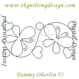 3503A Sweet Lil Butterflies Border 6