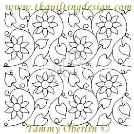 3526 Happy Sunflowers E2E | TK Quilting & Design II