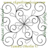 1070A Curly Feather Block 2