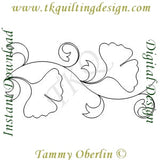 2255D Ginkgo Border
