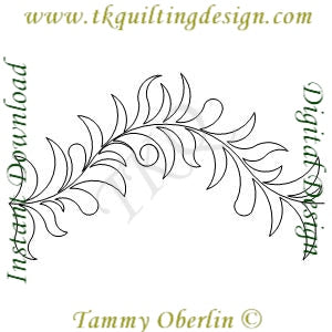 2269 Winding Fern and Feathers