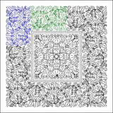 2466A Elegant Leaf Wide Border 12 Corner