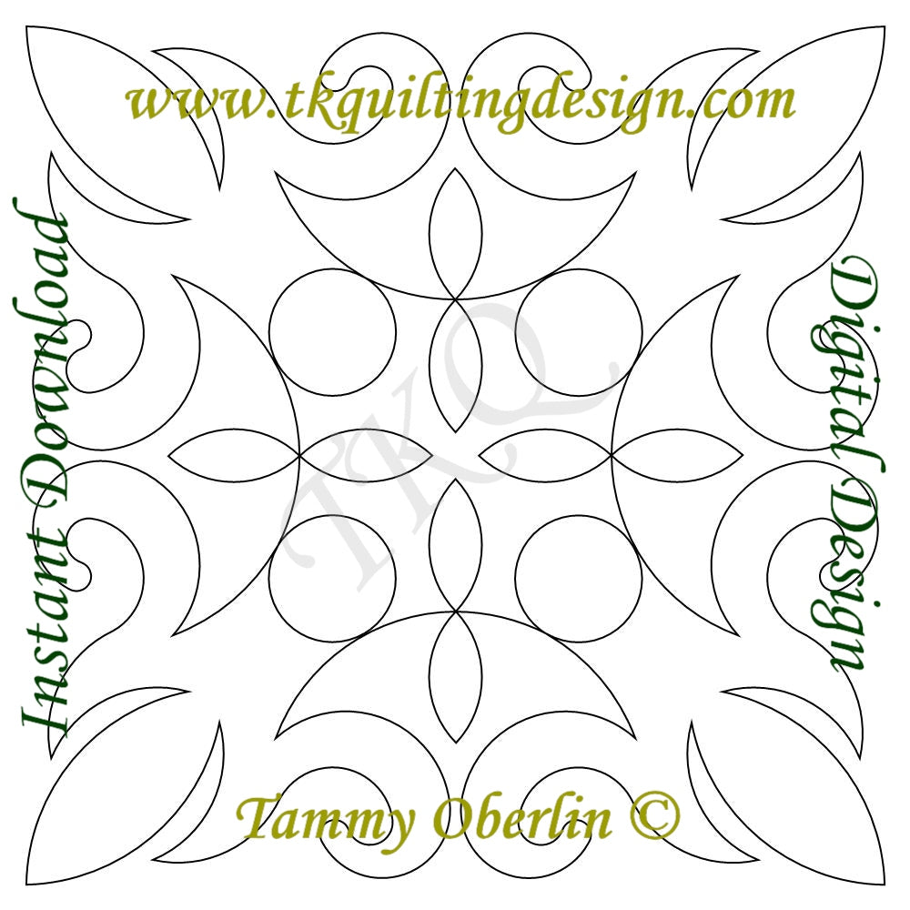 Block Motif Pattern Digitized Block/Motif Patterns | TK Quilting & Design II