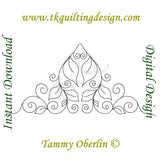 2666H Curling Leaves Tri P2P