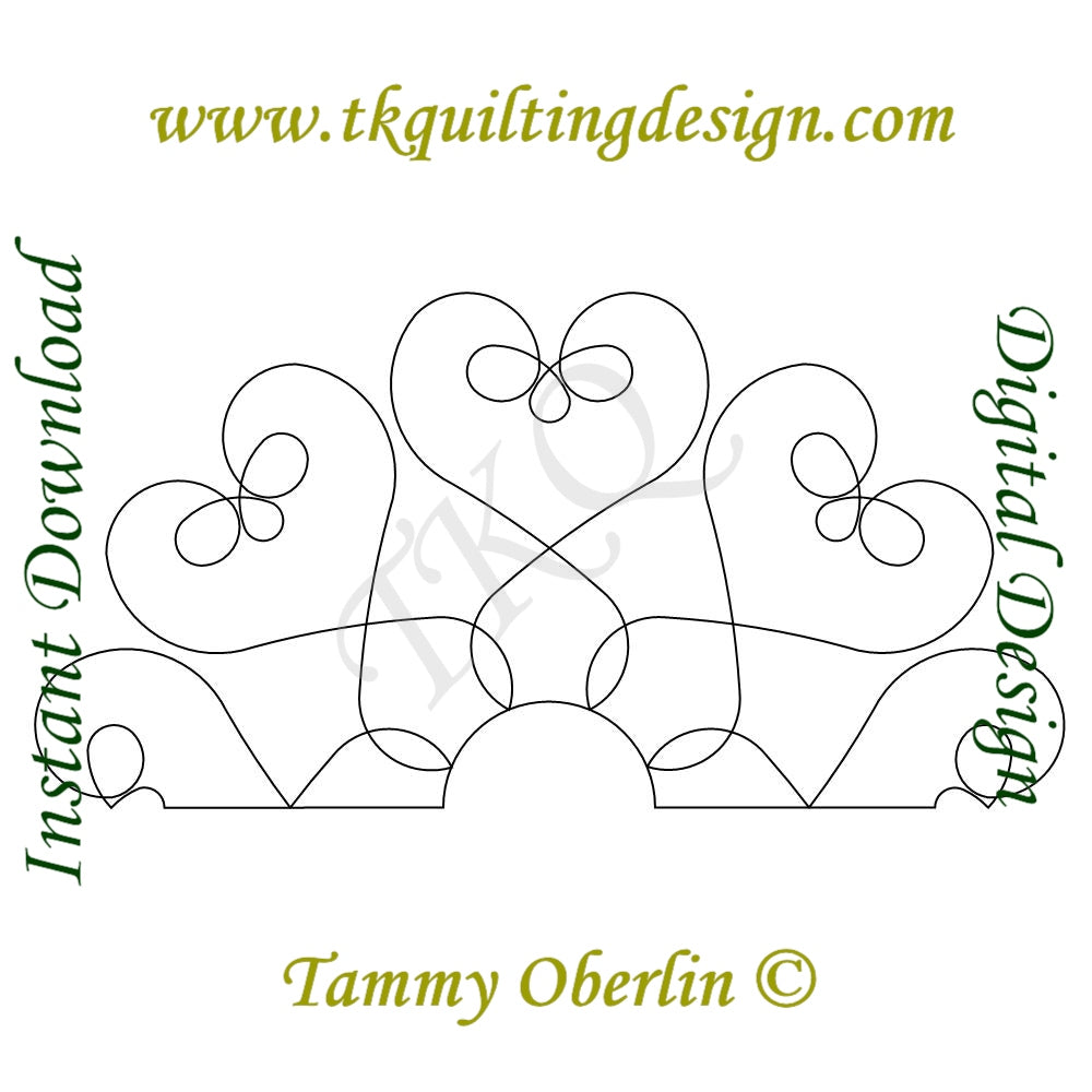 2667A Valentine Wreath 12 Half