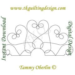 2667A Valentine Wreath 12 Half