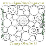 3553 Bubbles N Curls Border 7