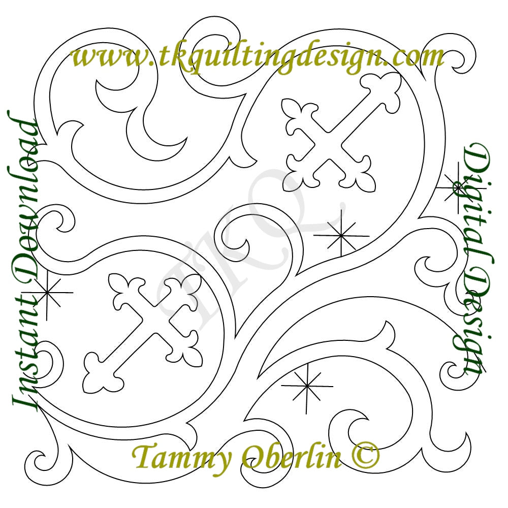 3653 Victorian Crosses E2E