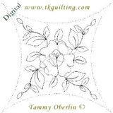 1071 Double Wedding Ring Rose