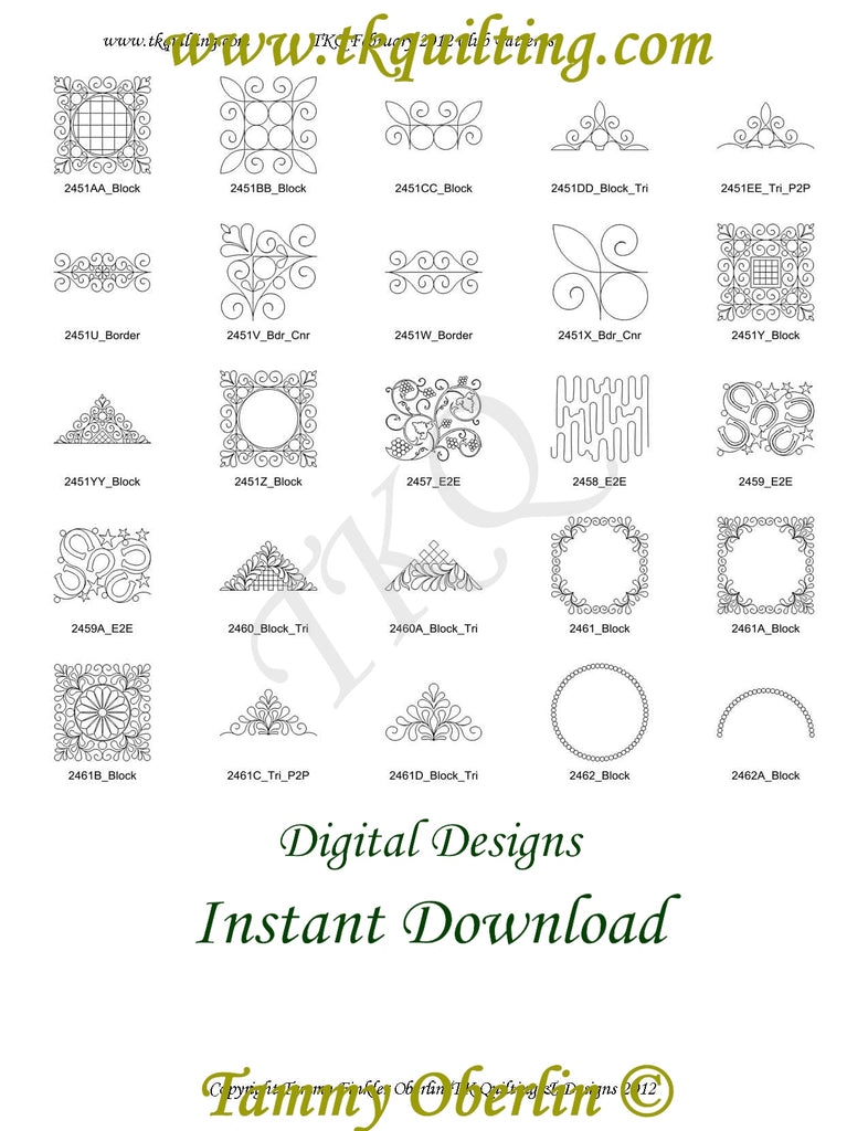 16 TKQ February 2012 Pattern Bundle