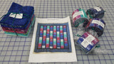 Jewel Tone Batik Candy Roll