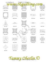 21 TKQ July 2012 Pattern Bundle - TK Quilting & Design II