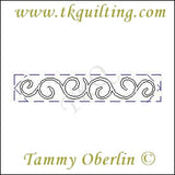 2243 Curling Sash Block