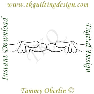 2308A Irish Chain Variation Feather 2
