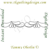 2308A Irish Chain Variation Feather 2