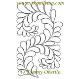 2329A Scrolling Feather Bdr Cnr - TK Quilting & Design