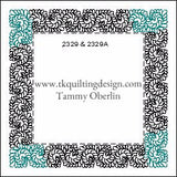 2329 and 2329A from tkquiltingdesign.com  Copyright Tammy Oberlin