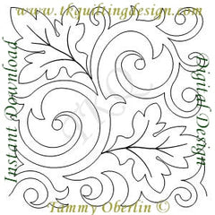 2384 Ornamental Maple E2E | TK Quilting & Design II