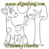 2792 Baby Giraffe Block - TK Quilting & Design II