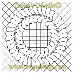 2811 Fthrd Wreath Grid 20