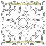 2813C Simple Curling Block2 12 - TK Quilting & Design II