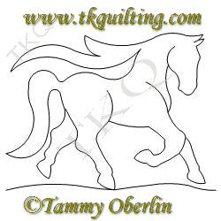 2818A Pony Dreams Border 6 - TK Quilting & Design
