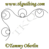 2840A Loop & Square Border 2 Corner