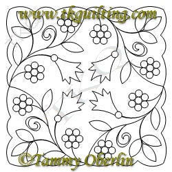 2855A Marians Floral Block 14