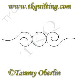 2862A Simple Curl Sash 3x12 P2P
