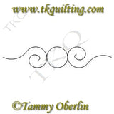 2862A Simple Curl Sash 3x12 P2P