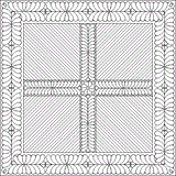 2868 Feather Sash Block 16X4