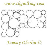 2936A Bubbles Border 2 Corner - TK Quilting & Design