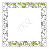 2936A Bubbles Border 2 Corner - TK Quilting & Design