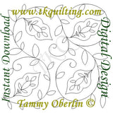 2963E Paisley Leaf E2E