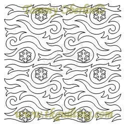 Wind Swirls Quilting Pattern