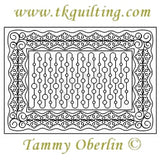 3074 Snowflake Placemat 14x20