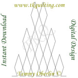 556 Dear Jane Triangle Set