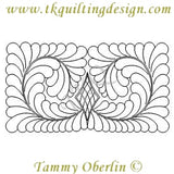 566 Feathered Elegance Border Set