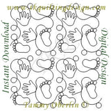 3409 Baby Prints E2E | TK Quilting & Design II