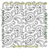 3493 Scrolling Roses E2E
