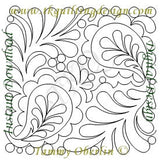 3529 Fancy Paisley & Feathers E2E