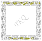 3573 Elegant Feather Border 6