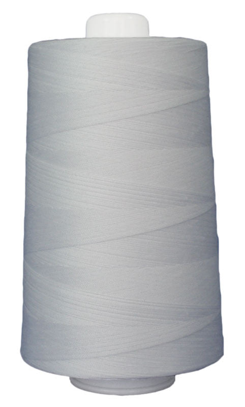 Omni #3001 Bright White 6000 yds poly-wrapped poly core - TK Quilting & Design II