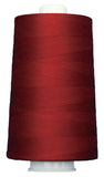 OMNI #3140 Firey Red 6000 yds Poly-wrapped poly core - TK Quilting & Design II
