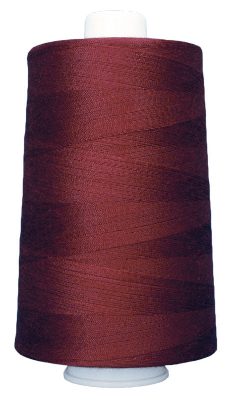 OMNI #3141 Deep Red 6000 yds Poly-wrapped poly core