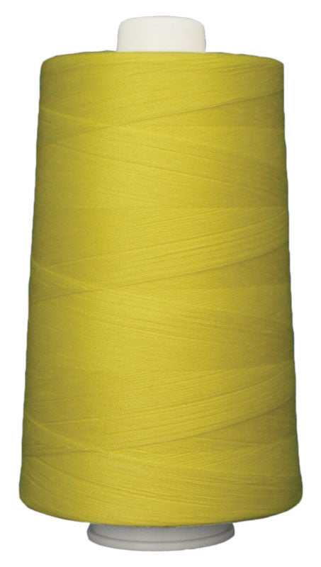 OMNI #3163 Mellow Yellow 6000 yds Poly-wrapped poly core - TK Quilting & Design II