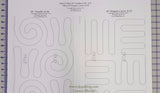 R124 10" Noodles E2E & 10" Parquet Curves E2E - TK Quilting & Design